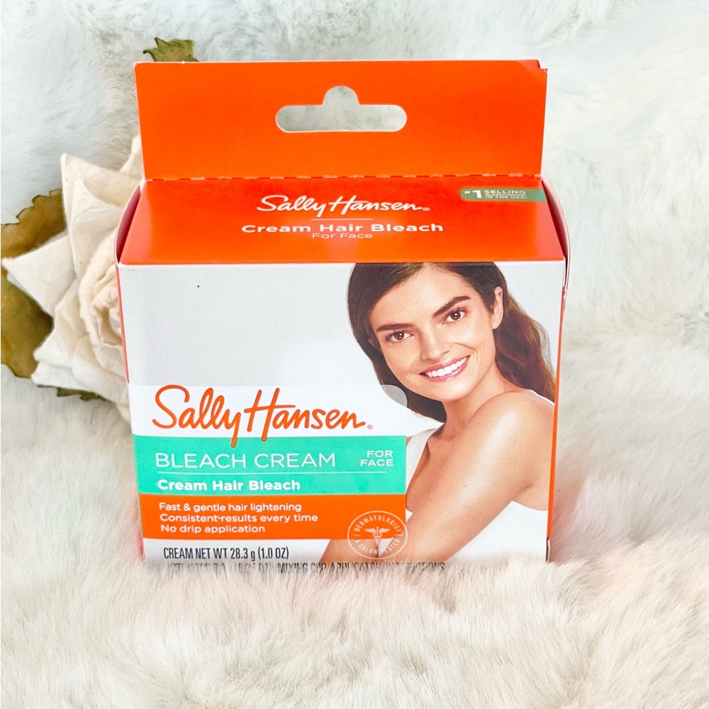 New w/tag SALLY HANSON CREAM HAIR BLEACH FOR FACE Fast & Gentle hair lightening